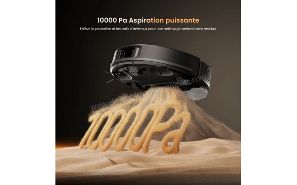 PROSCENIC Q20 Plus Noir - Puissance d'aspiration