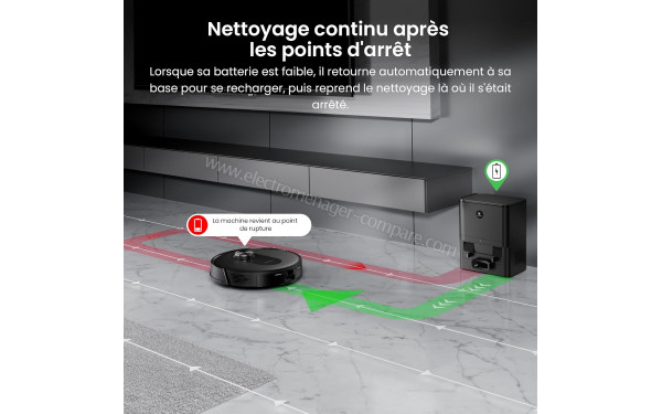 PROSCENIC Q8 Max+ Noir - Mise en situation