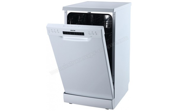 PROLINE SDW479A++WH - Vue 3/4 droite  (cr&eacute;dit : Darty)