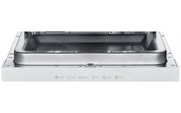 PROLINE SDW499A++WH - Vue des programmes (cr&eacute;dit : Darty)