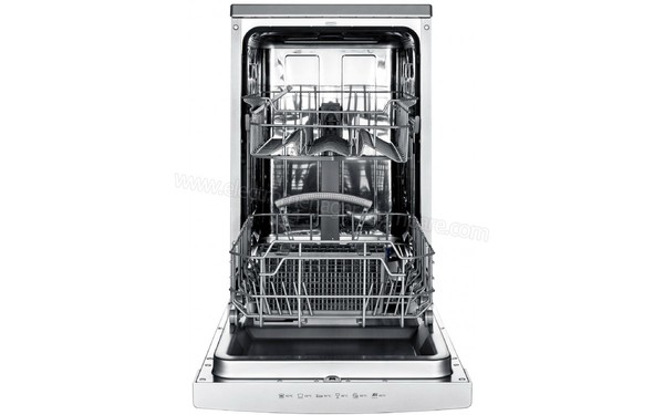 PROLINE SDW499 Silver - Vue de l'int&eacute;rieur (cr&eacute;dit : Darty)