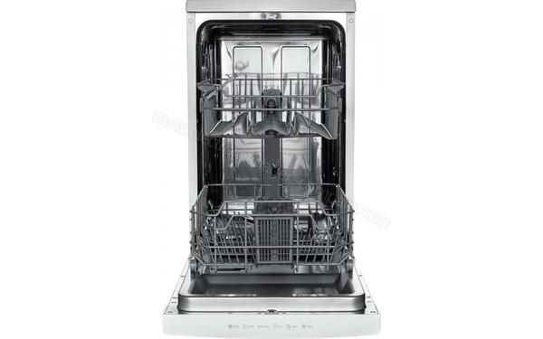 PROLINE SDW499WH - Vue de l'int&eacute;rieur (cr&eacute;dit : Darty)