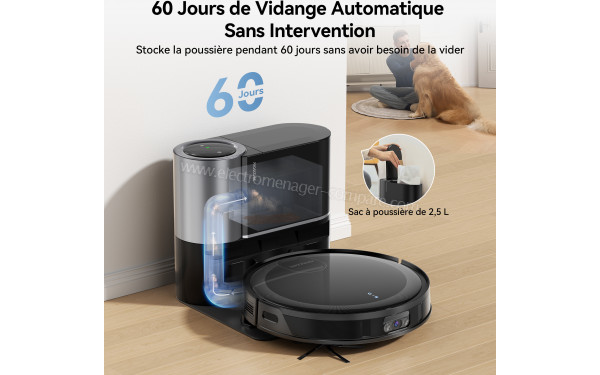 PROSCENIC X1S - Vidage automatique