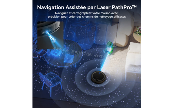 PROSCENIC X1S - Navigation assist&eacute;e par laser PathPro
