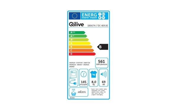 QILIVE Q.6658 - &Eacute;tiquette &eacute;nergie