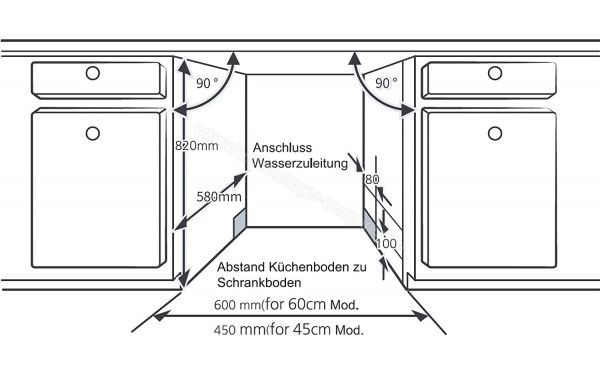 RESPEKTA GSP45TIDM - Dimensions
