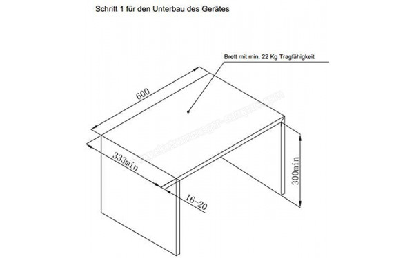 RESPEKTA MW 700 - Sch&eacute;ma technique