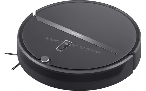 ROBOROCK E4 Noir - Vue 3/4 droite