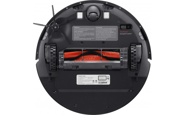 ROBOROCK E4 Noir - Vue du dessous