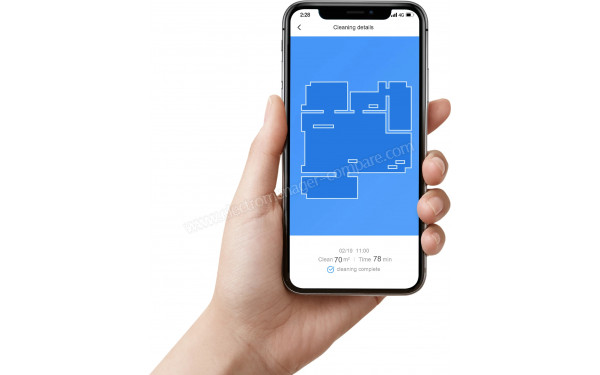 ROBOROCK E4 Noir - Application mobile
