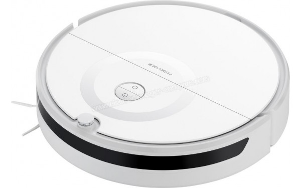 ROBOROCK E5 Blanc - Vue 3/4 droite