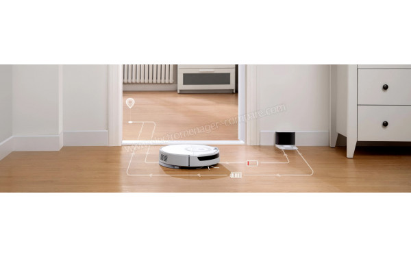 ROBOROCK E5 Blanc - Mise en situation