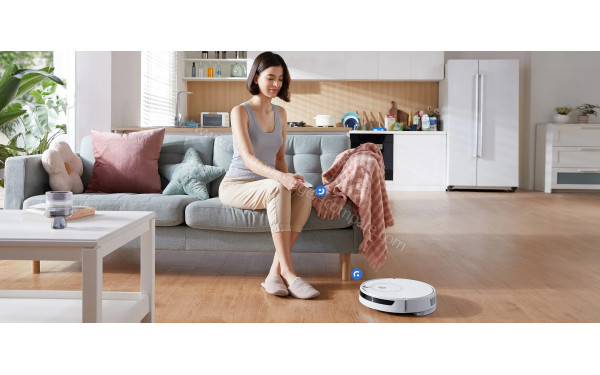 ROBOROCK E5 Blanc - Mise en situation