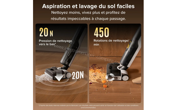 ROBOROCK F25 BX GEN 2 - Aspiration et lavage du sol faciles