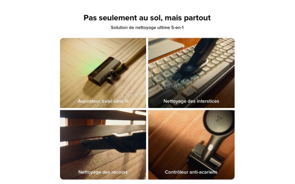 ROBOROCK F25 Combo - Mise en situation