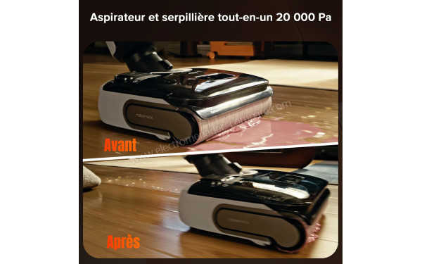 ROBOROCK F25 RT - Aspirateur et serpilli&egrave;re tout-en-un