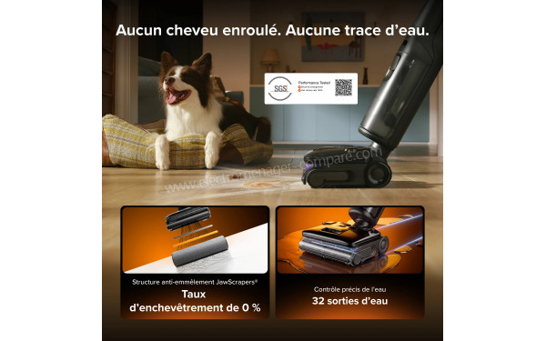 ROBOROCK F25 Steam Noir - Mise en situation