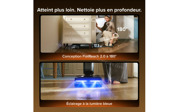 ROBOROCK F25 Steam Noir - Mise en situation