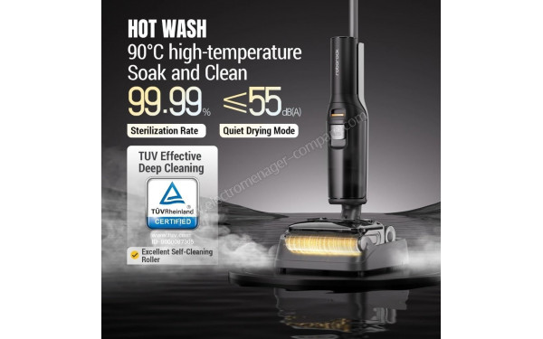 ROBOROCK F25 - Mise en situation