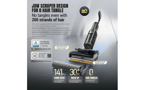 ROBOROCK F25 - Mise en situation