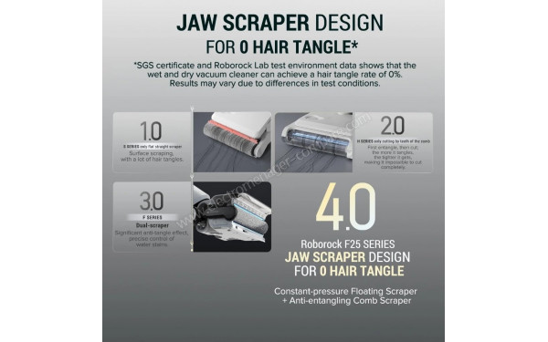 ROBOROCK F25 - Mise en situation