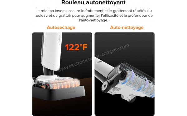 ROBOROCK Flexi Lite - Rouleau autonettoyant