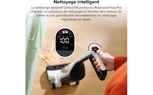 ROBOROCK Flexi Pro - Nettoyage intelligent