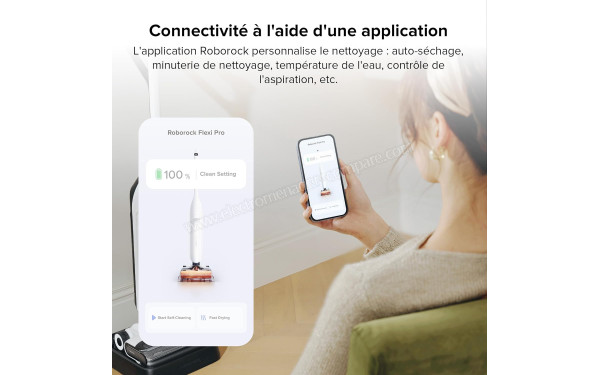 ROBOROCK Flexi Pro - Application pour smartphones ou tablettes