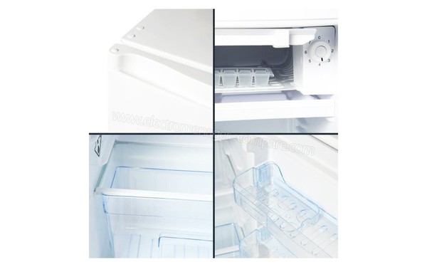 ROBBY Fridge 91L Silver - Vue multiple