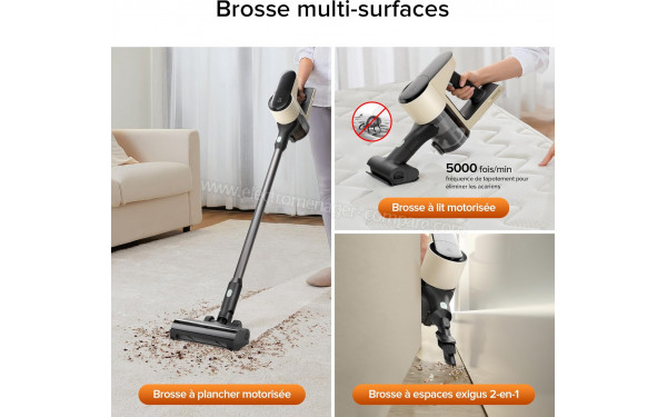 ROBOROCK H5 - Brosse multi-surfaces