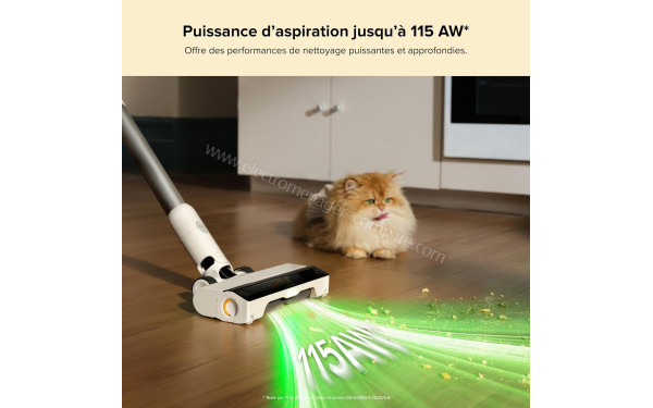 ROBOROCK H60 Hub - Puissance d'aspiration