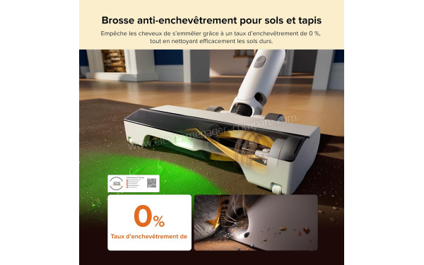 ROBOROCK H60 Hub - Brosse anti-enchev&ecirc;trement
