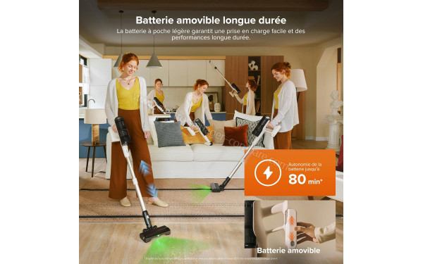 ROBOROCK H60 Hub Pro - Batterie amovible