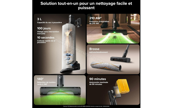 ROBOROCK H60 Hub Ultra - Mise en situation