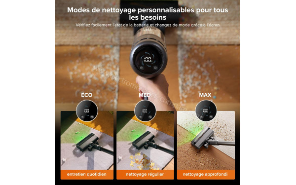 ROBOROCK H60 Hub Ultra - Ecran LED