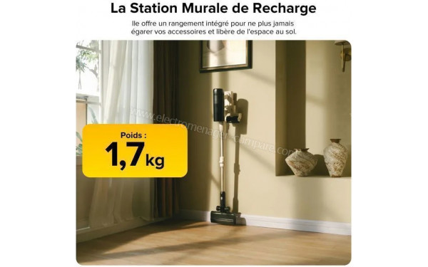 ROBOROCK H60 Pro - Station murale de chargement