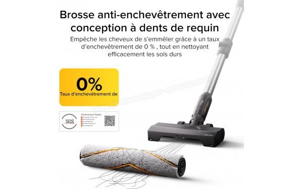 ROBOROCK H60 Ultra - Brosse anti-enchev&ecirc;trement