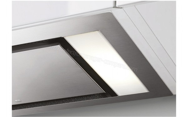 ROBLIN Inspiration 520 Inox - Vue sur l'eclairage  (cr&eacute;dit : Darty)