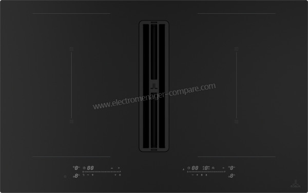 ROBLIN Onyx Noir Mat Rec - Vue du dessus