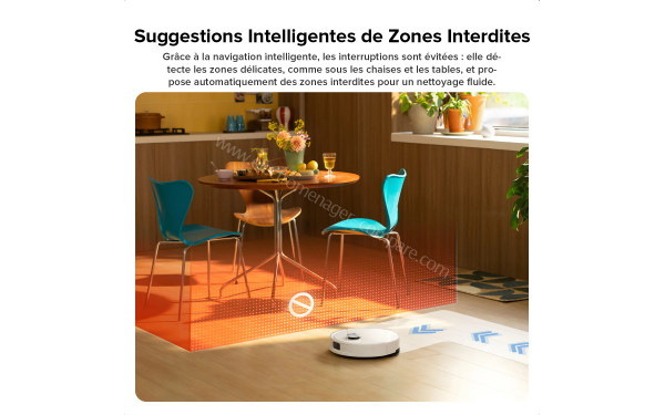 ROBOROCK Q10 S5 Blanc - Mise en situation