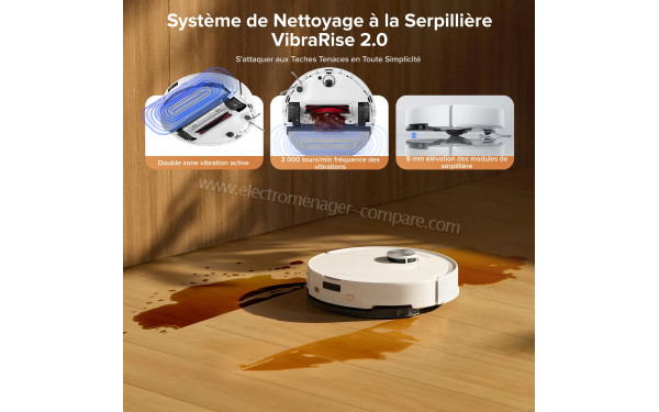 ROBOROCK Q10 S5+ Blanc - Mise en situation