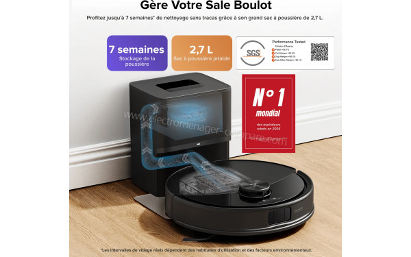 ROBOROCK Q10 S5+ Noir - Mise en situation