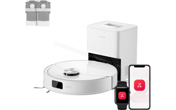 ROBOROCK Q10 S5+ Set Blanc - Vue d'ensemble