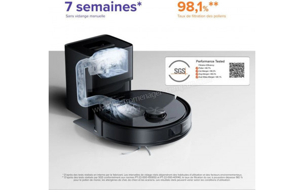 ROBOROCK Q10 VF+ Noir - Mise en situation