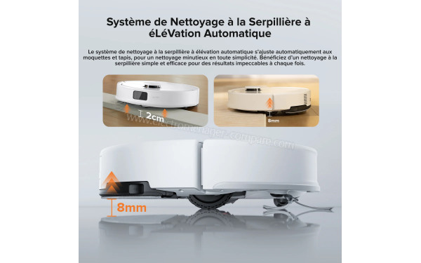 ROBOROCK Q10 X5 Blanc - Mise en situation