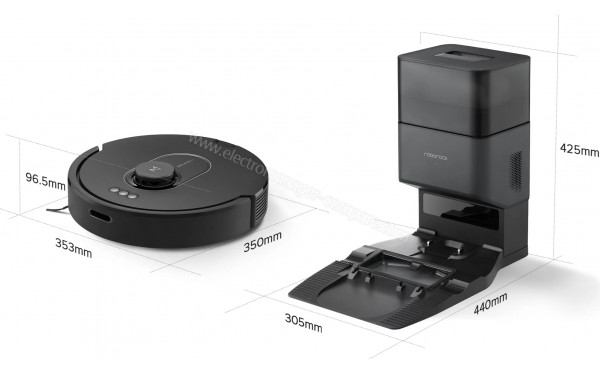 ROBOROCK Q5 Max+ Noir - Dimensions