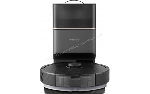 ROBOROCK Q5 Pro+ - Vue de face sur la base de chargement