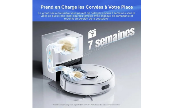 ROBOROCK Q7 BF+ Blanc - Mise en situation