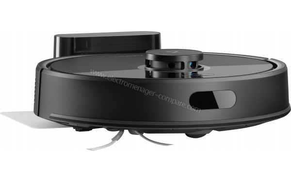 ROBOROCK Q7 BF Noir - Vue de 3/4 gauche sur la base de chargement