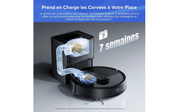 ROBOROCK Q7 BF+ Noir - Mise en situation